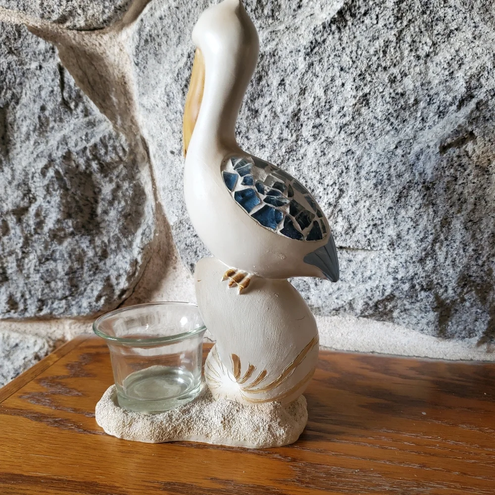Pelican Votive Candle Holder